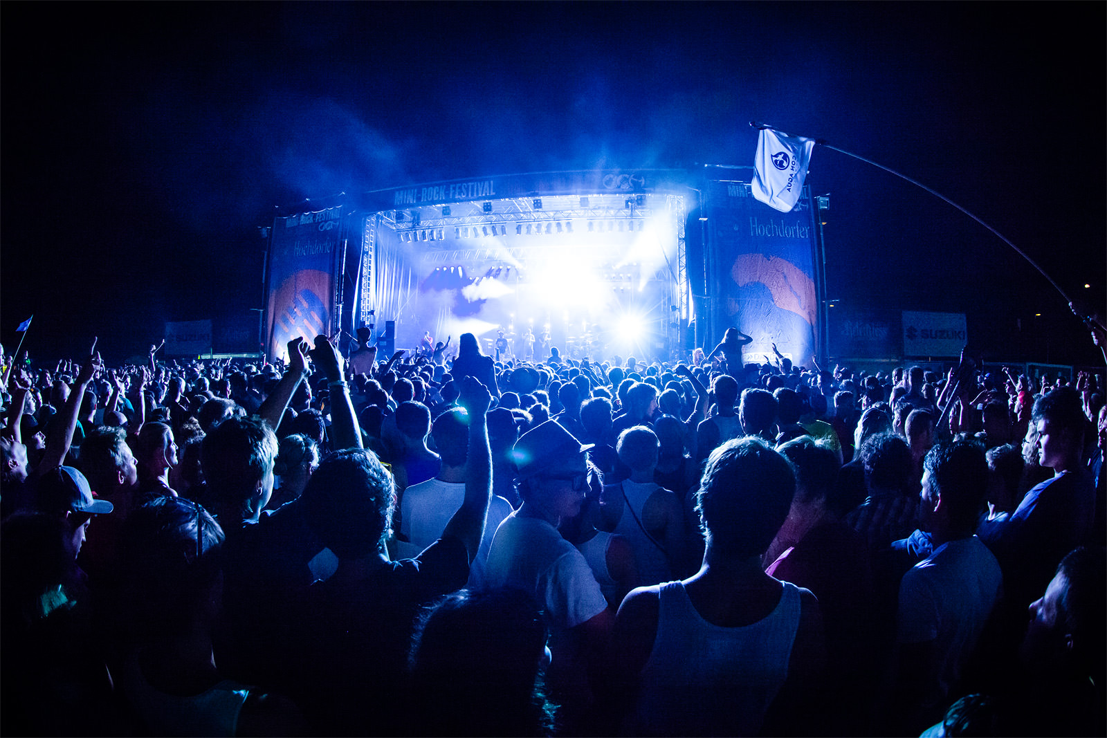 Konzert Foto Bühne Lightshow Festival - Fotograf Waldshut Tiengen 1