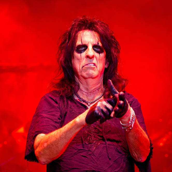 Konzert Foto Sänger Alice Cooper - Fotograf Waldshut Tiengen